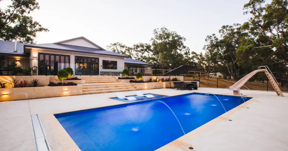 Aqua Technics Fiberglass Pool Design Aqua Technics fiberglass pool design installed by Heirloom Pools